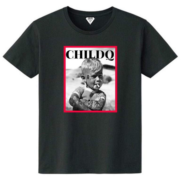 CHILD tattoo T-shirt Black
