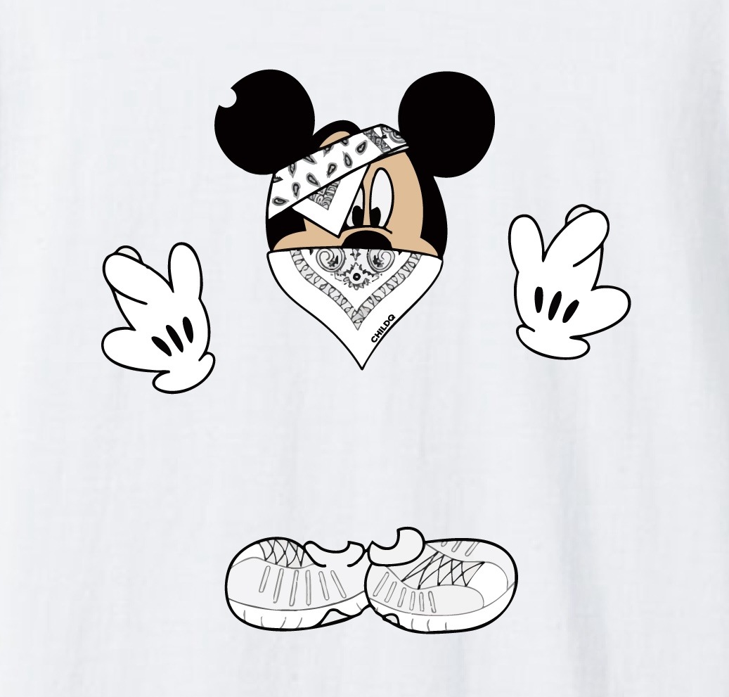West Coast Mouse T-Shirt White
