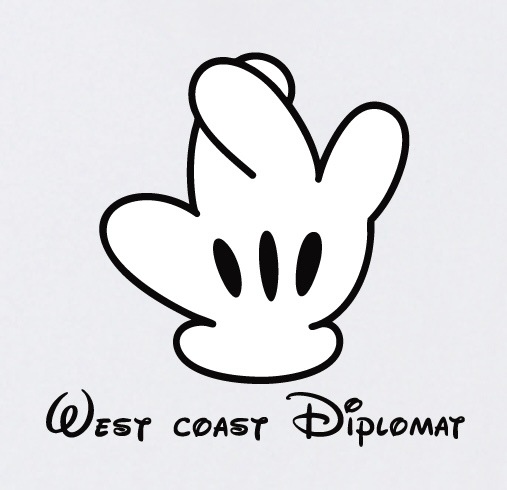 West Coast Mouse T-Shirt White