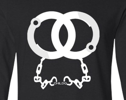 Jail Art Long T-shirtBlack