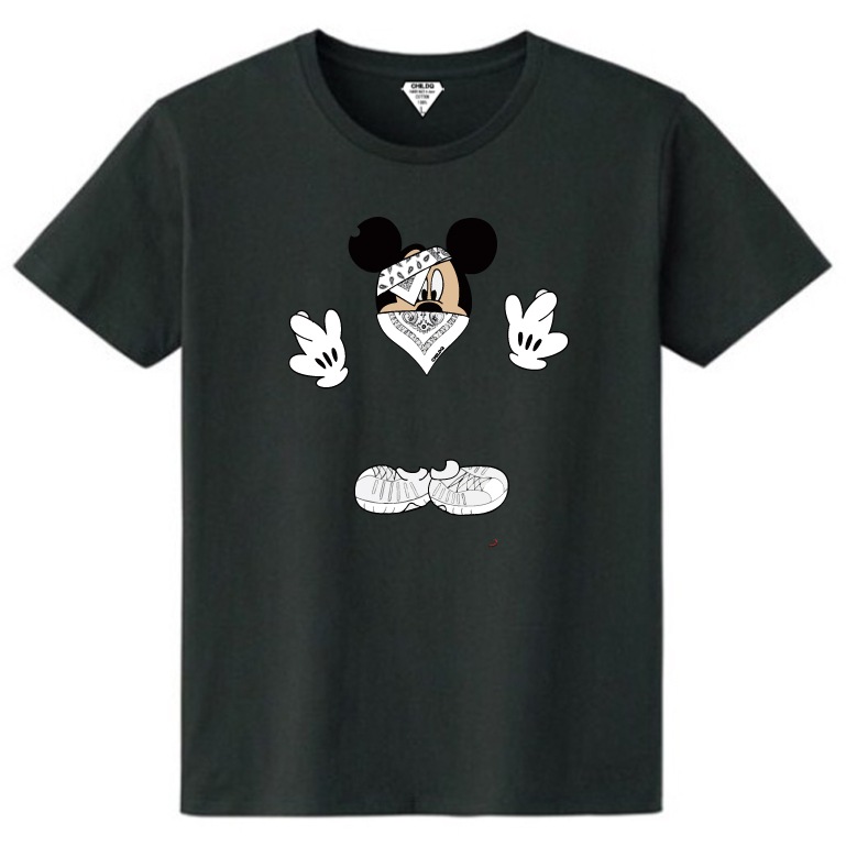 West Coast Mouse T-Shirt Black