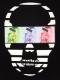 Skull Tattoo Girl NO.22  T-shirt��Black