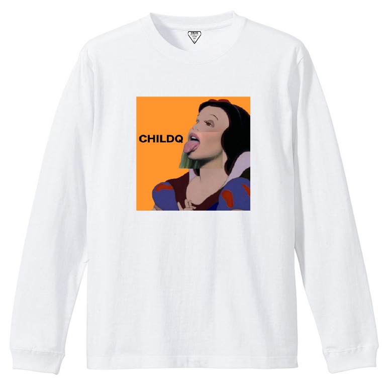Snow White Orange T-shirt White