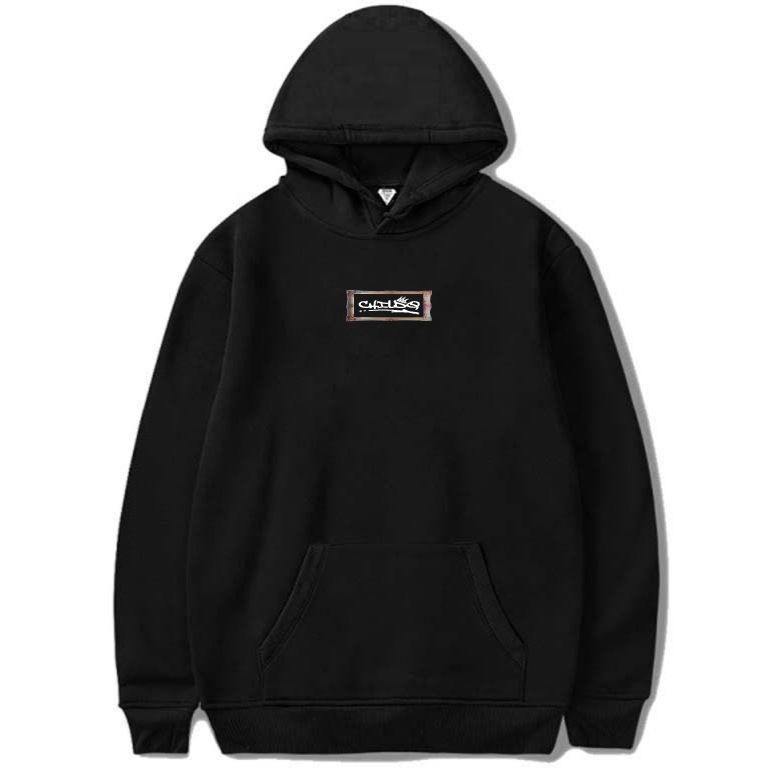 Elizabeth Art Hoodie Black