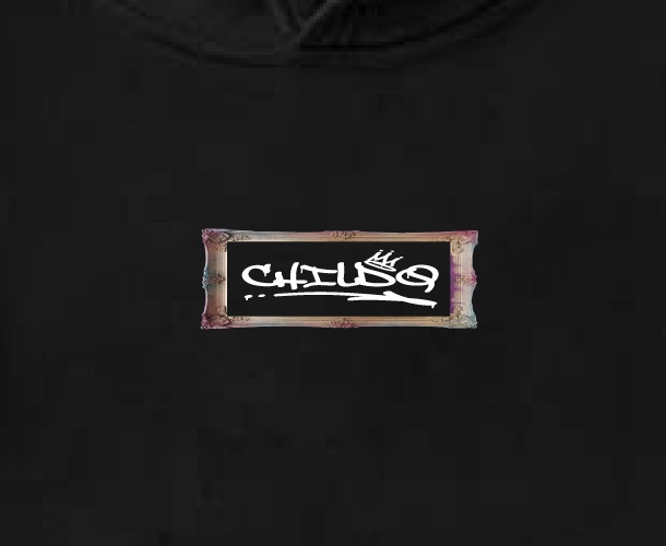 Elizabeth Art Hoodie Black