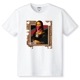 Gangster Mona Lisa T-shirt White