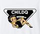CHILDQ Emblem Betty T-Shirt White