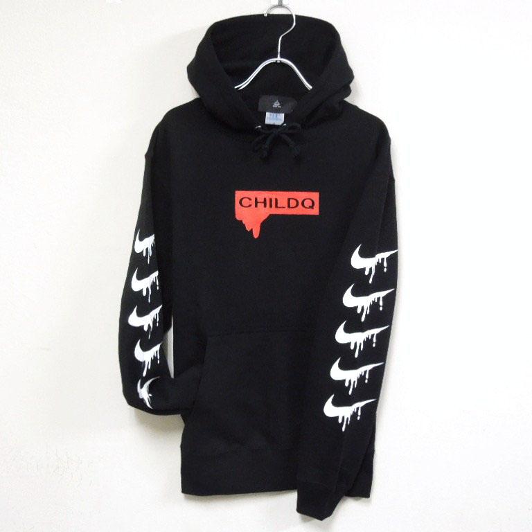 Parody Melting Sleeve Print No2 Parker black