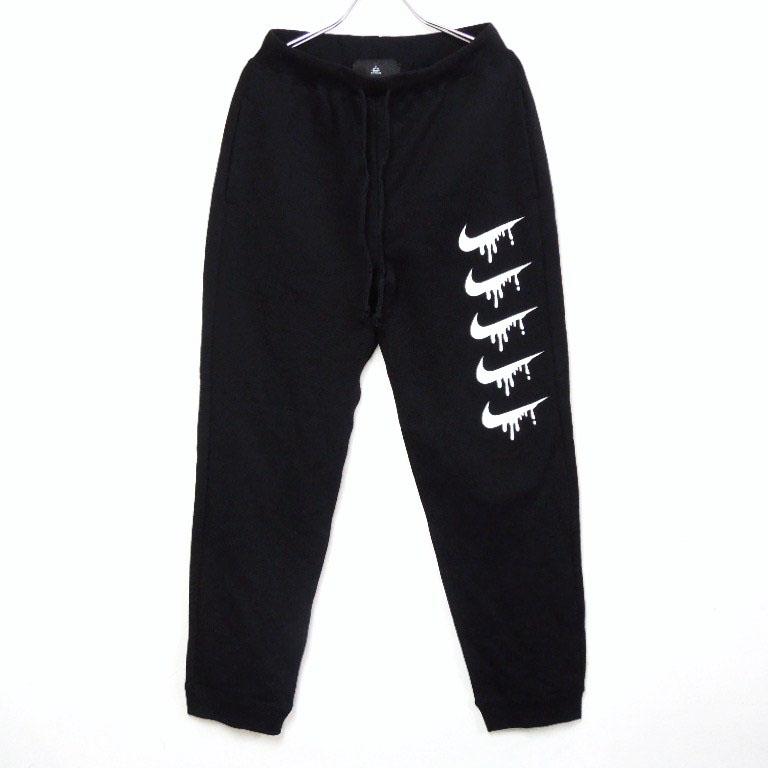 Parody Melt Mark sweat pants Black