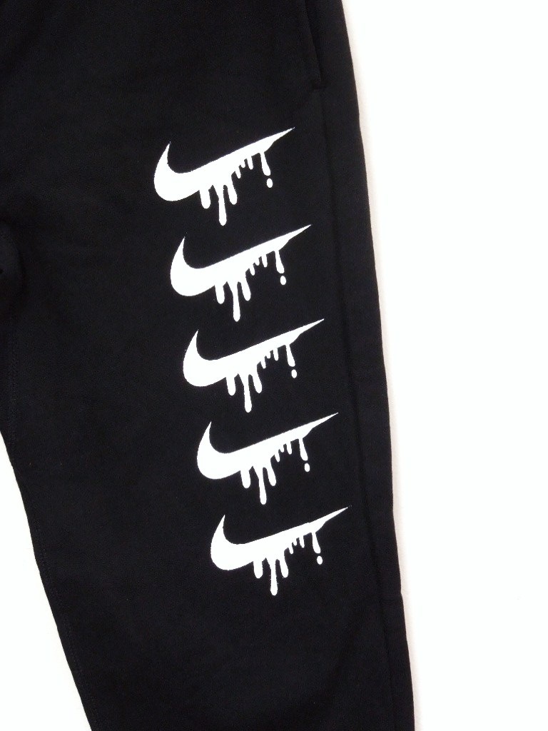 Parody Melt Mark sweat pants Black