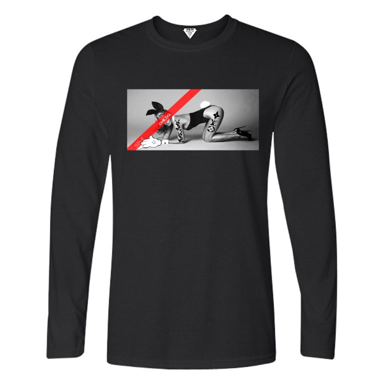 Art Hot N.O�� Long T Shirt Black