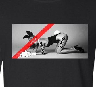 Art Hot N.O�� Long T Shirt Black