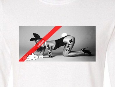 Art Hot N.O�� Long T Shirt White