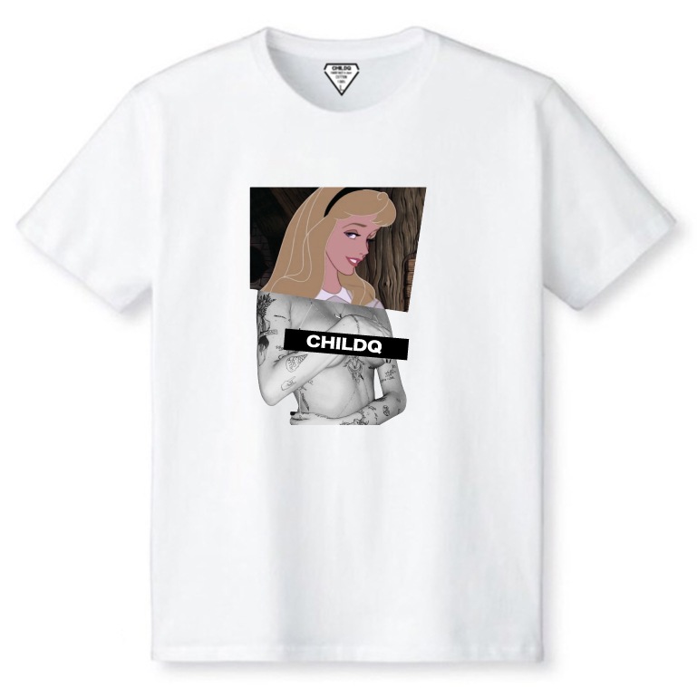 Pop Art Girl N.o14 White T-shirt