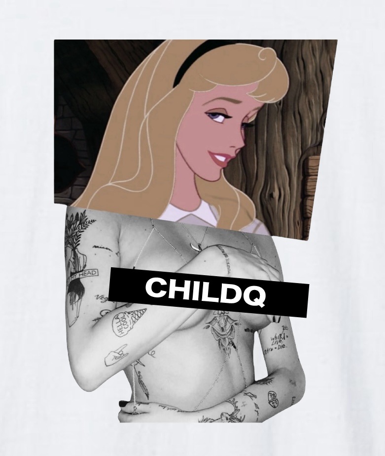 Pop Art Girl N.o14 White T-shirt