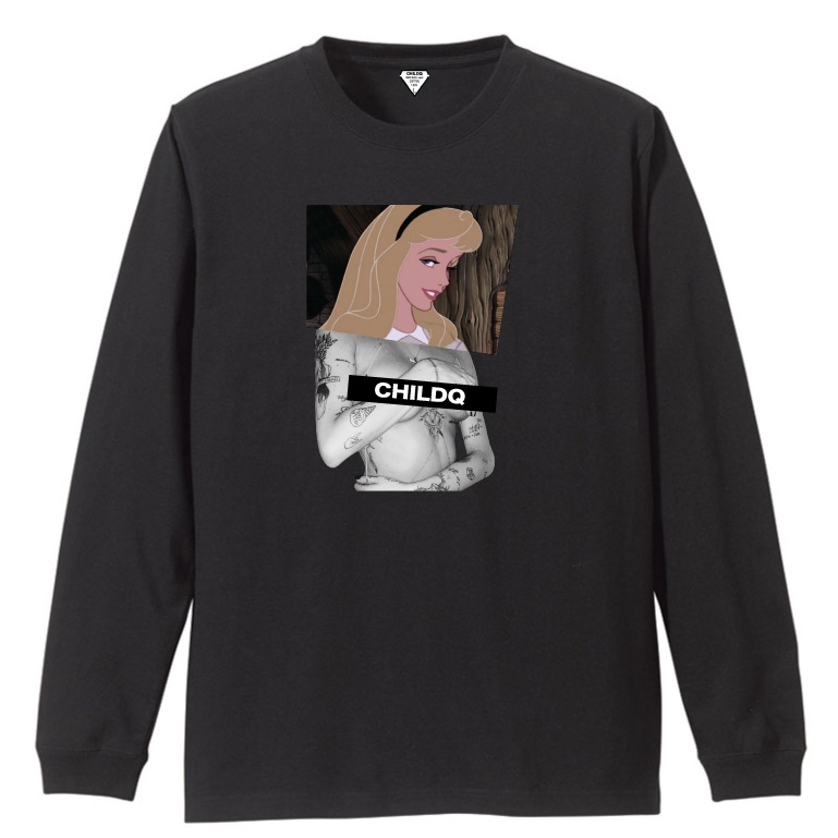 Pop Art Girl N.o14 Black T-shirt