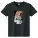 Pop Art Girl N.o14 Black T-shirt