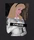 Pop Art Girl N.o14 Black T-shirt