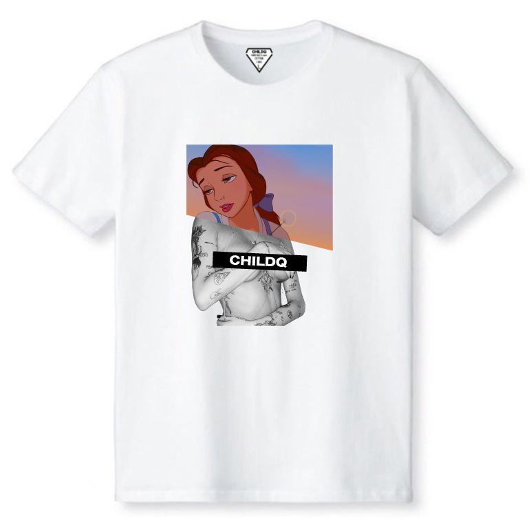 Pop Art Girl N.o15 White T-shirt