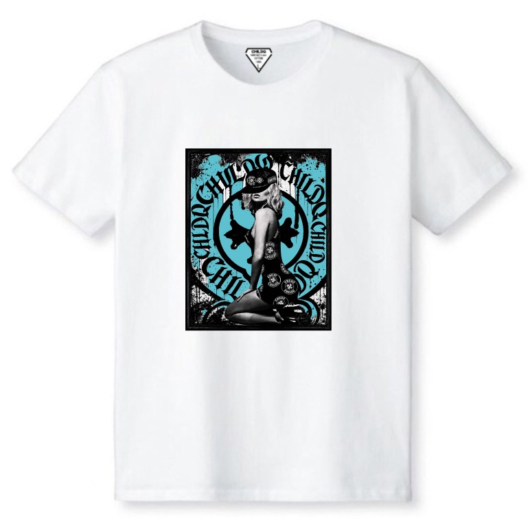 Pop Art Girl N.o19 White T-shirt