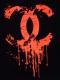 Parody Melting T-shirt Black��Red