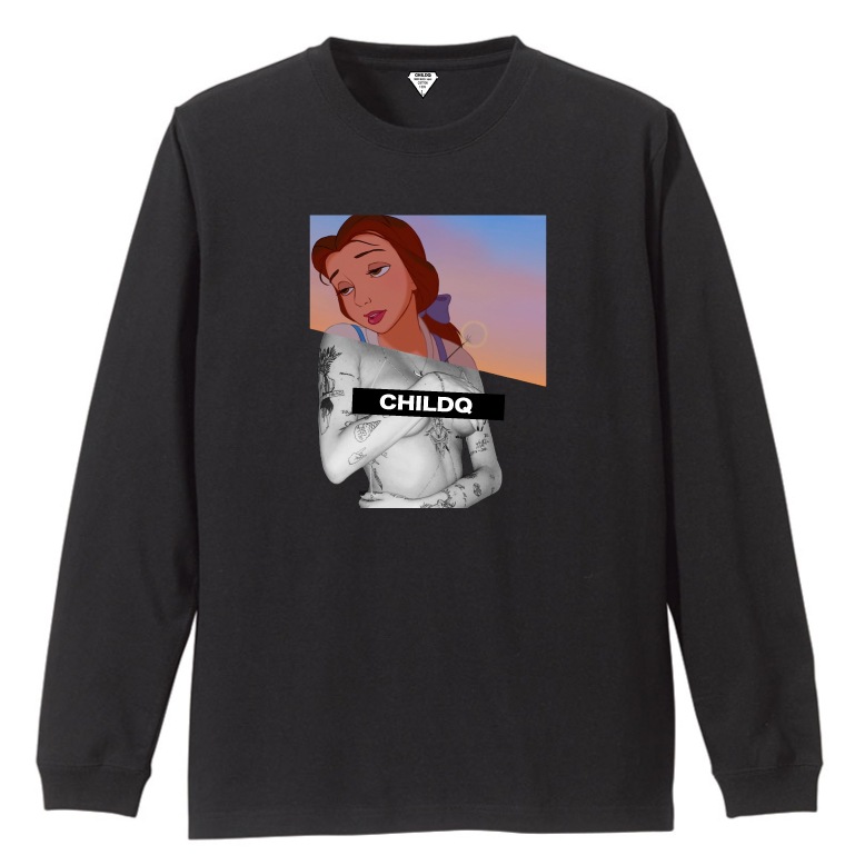 Pop Art Girl N.o15 Black T-shirt
