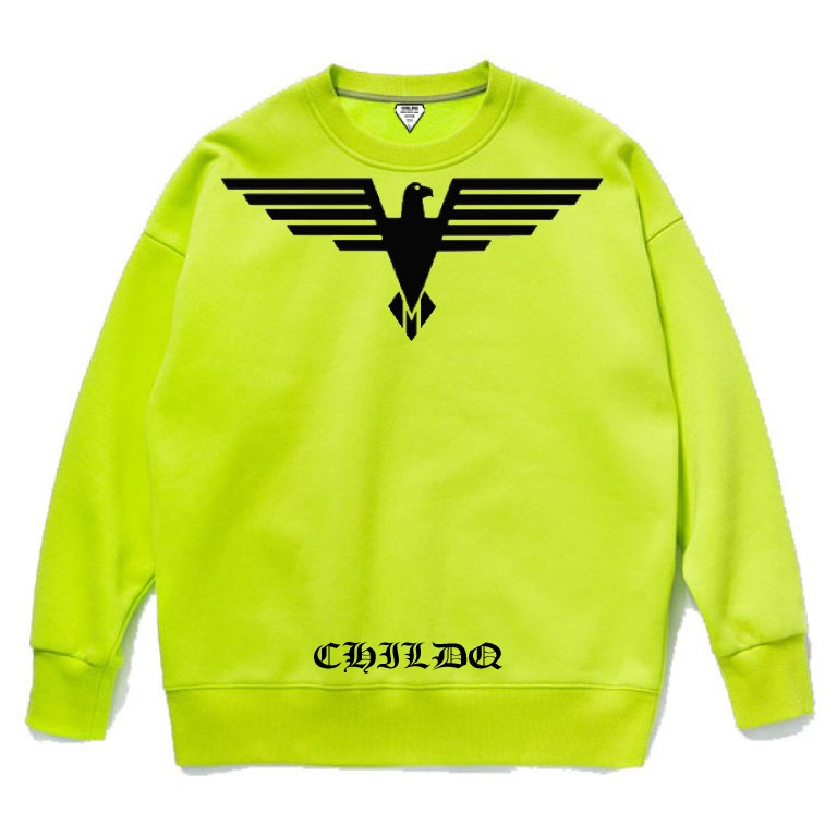 Lime Yellow Eagle Sweatshirt