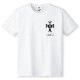 Star cross T-shirt white