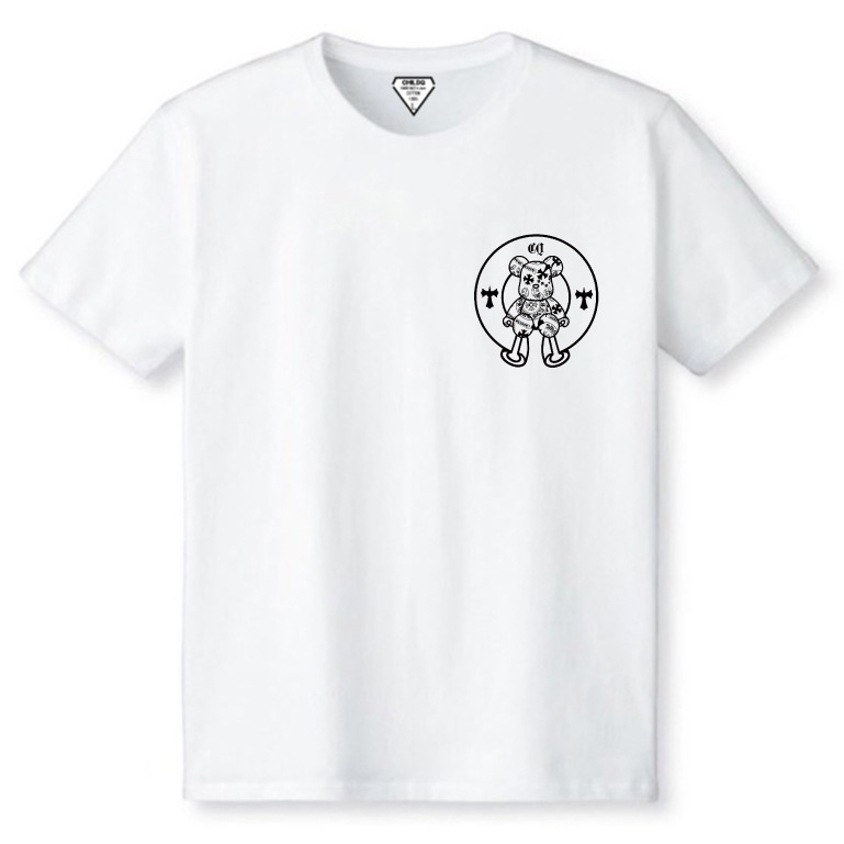 Bear Frame T-shirt White 
