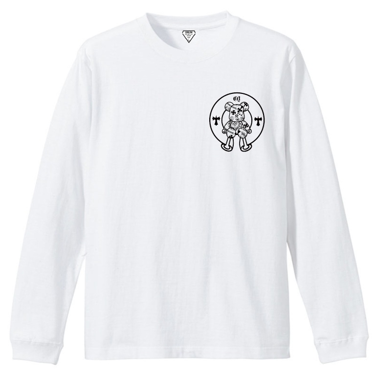 Bear Frame T-shirt White 