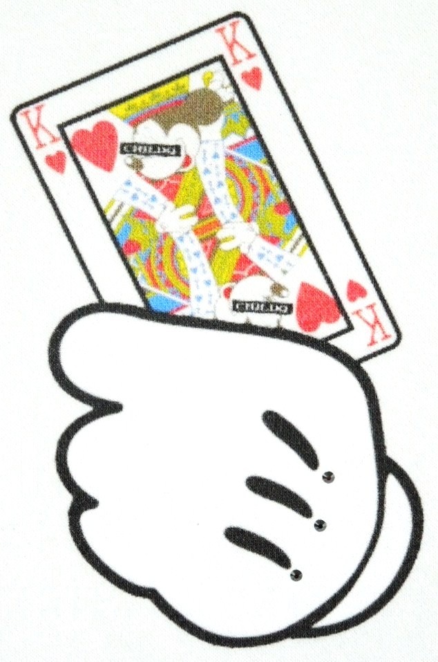 Swarovski Playing card��Parker White