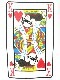 Swarovski Playing card��Parker White