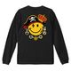 Pirate Smiley T-shirt Black