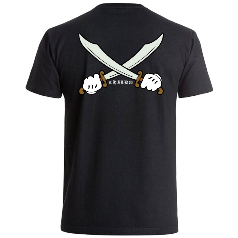 Pirate Sword T-shirt Black