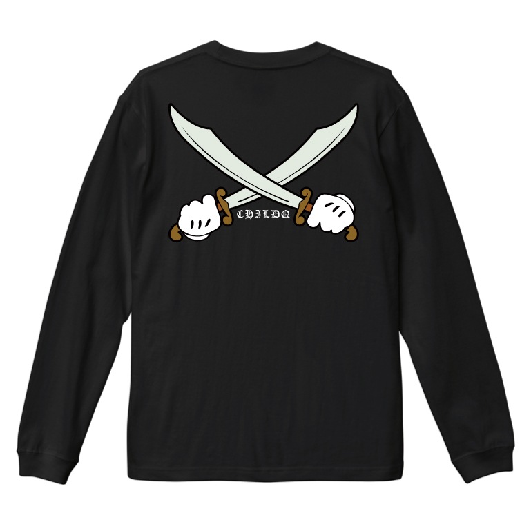 Pirate Sword T-shirt Black