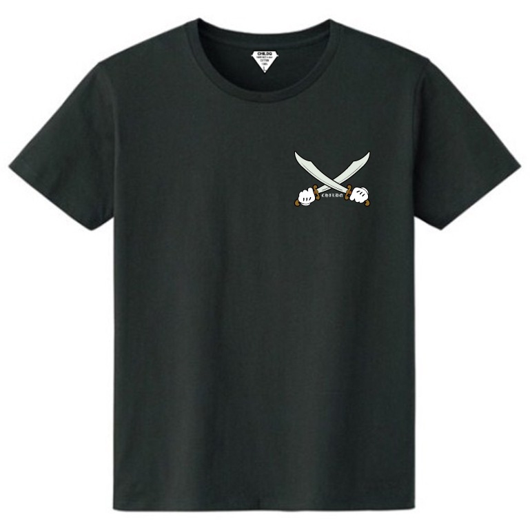 Pirate Sword T-shirt Black