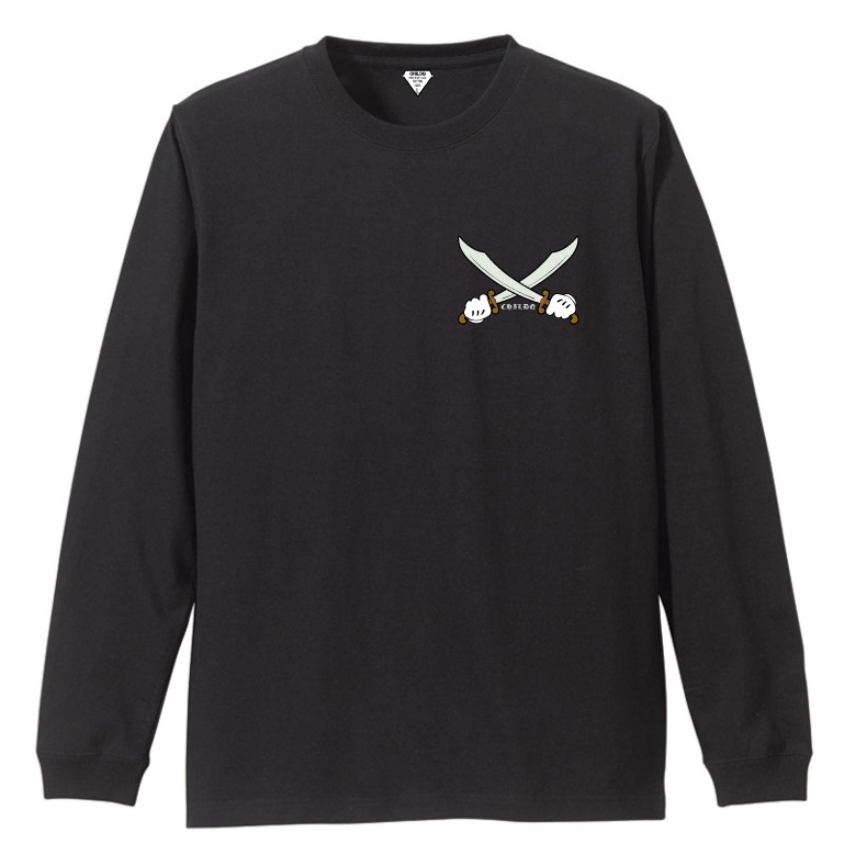 Pirate Sword T-shirt Black