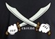 Pirate Sword T-shirt Black