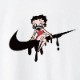 CHILDQ & Betty N.o2 Black��White T-shirt