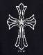 Star cross hoodie Black