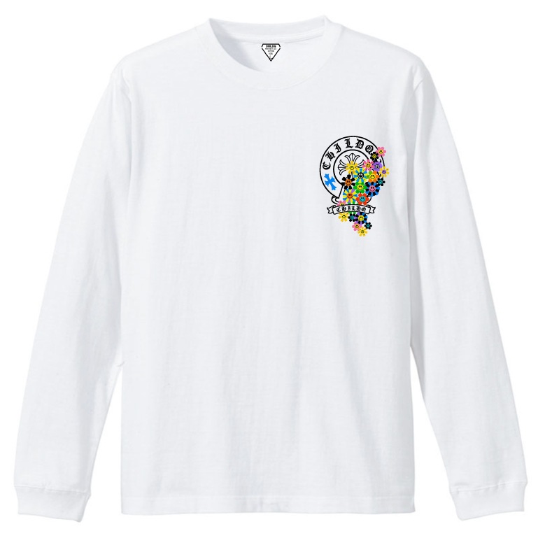 Smiley Bloom T-Shirt White