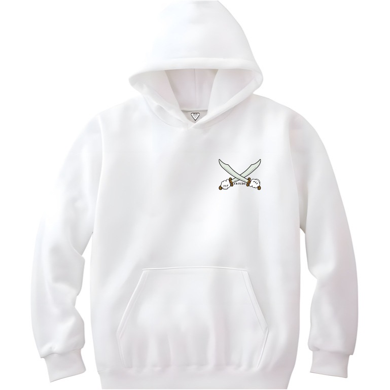 Pirate Sword Parka White