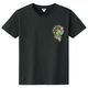 Smiley Bloom T-Shirt Black