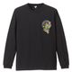 Smiley Bloom T-Shirt Black