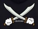 Pirate Sword Parka Black