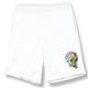 Smiley Bloom half pants White
