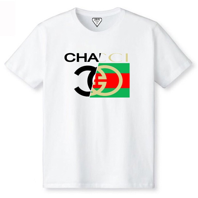 Parody Half & Half  T-shirt White N.O2