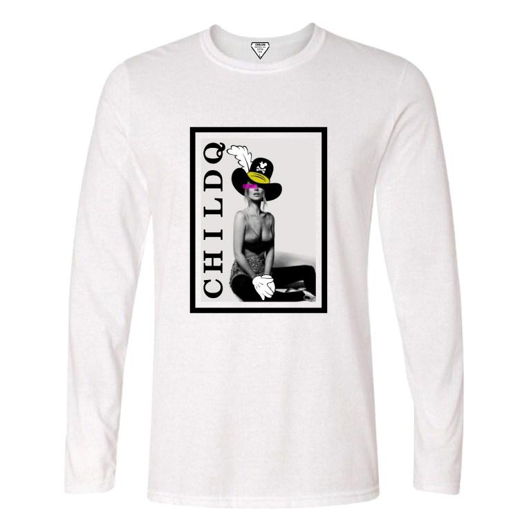 Art Hot N.O�� Long T-Shirt White