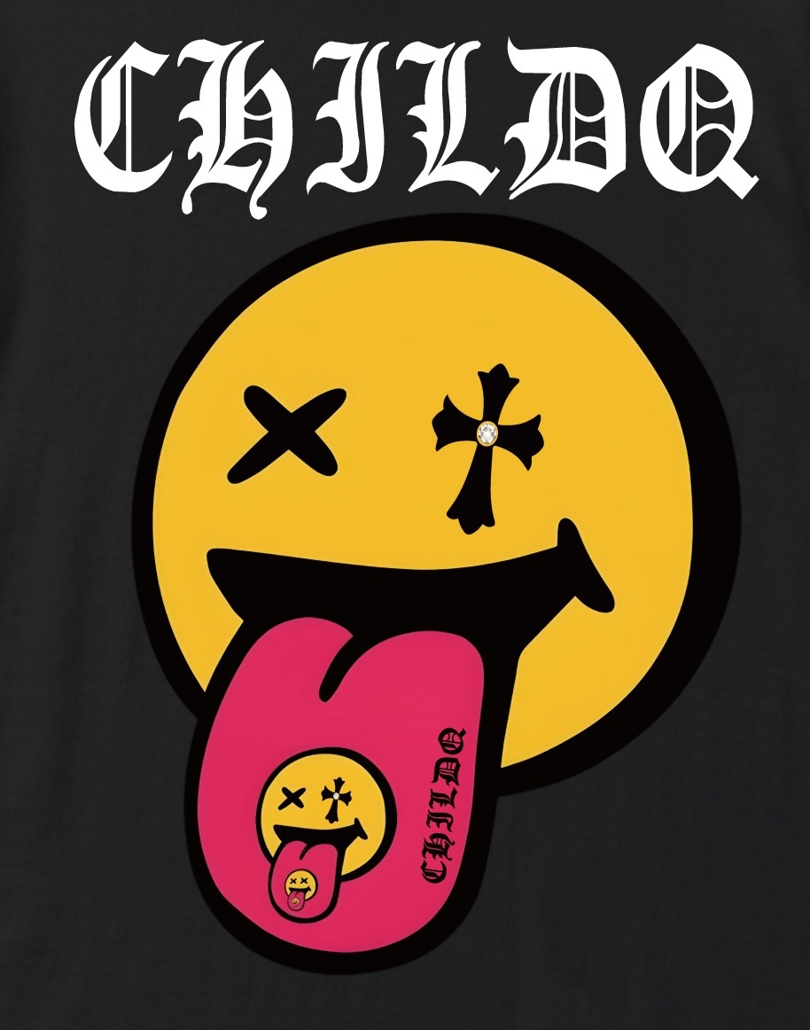 Smiley&Smiley T-shirt Black