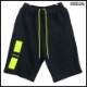 Lime Yellow Line Half pants
